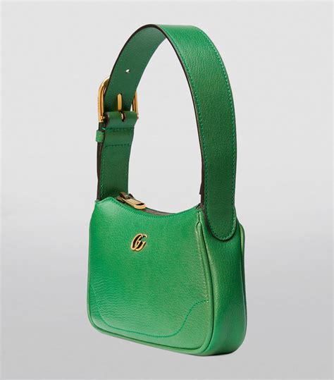 gucci mini aphrodite|Aphrodite mini shoulder bag in green leather .